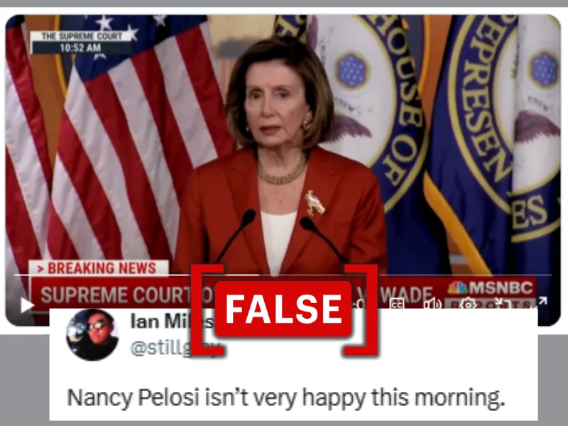 Old video of Nancy Pelosi falsely linked to Donald Trump’s election victory